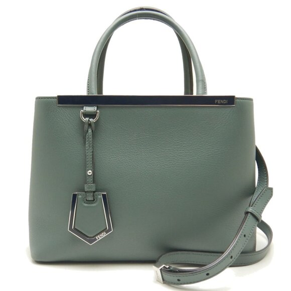 FENDI Yellow Leather Bag - Picture 1 of 10